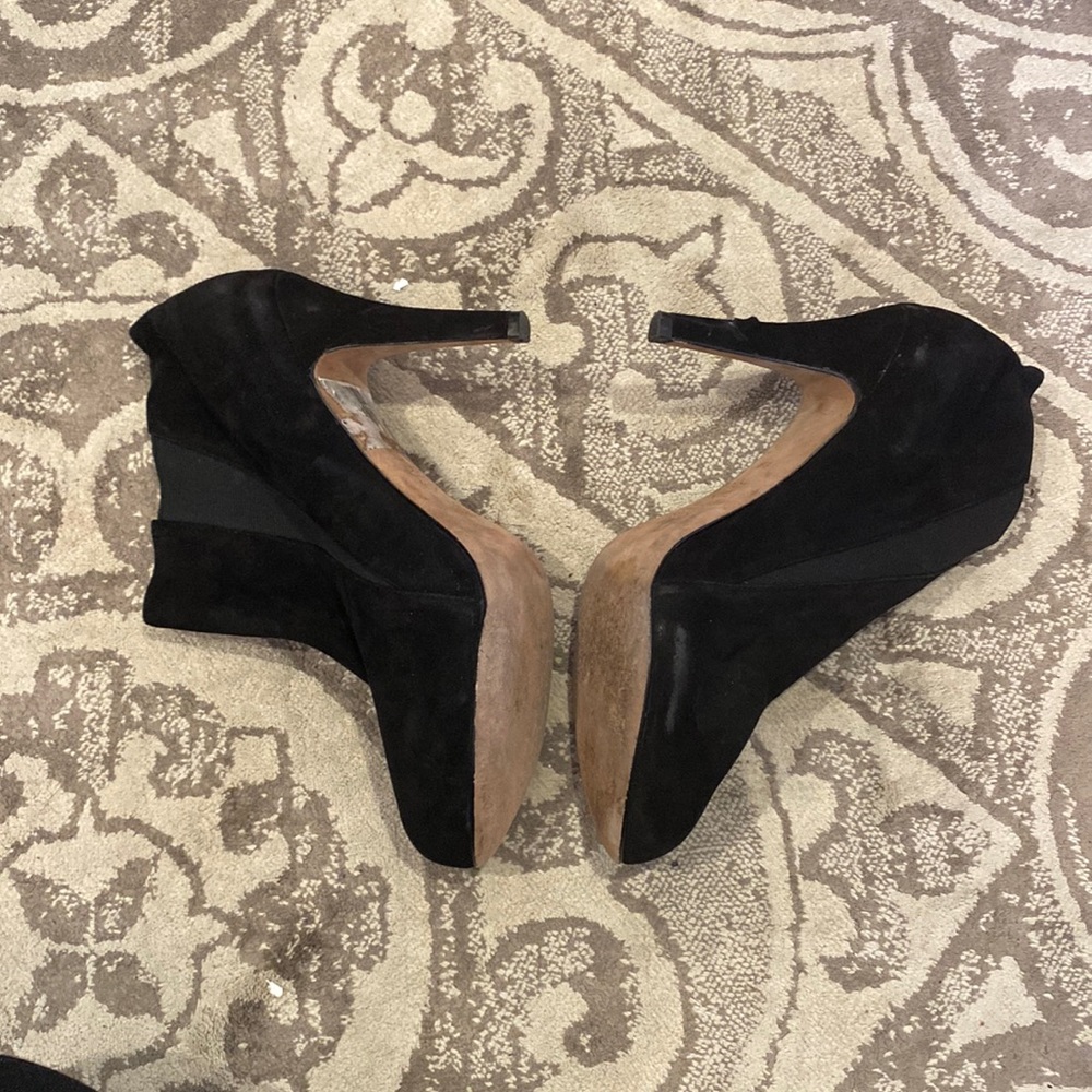 Saks Fifth Avenue Suede Booties